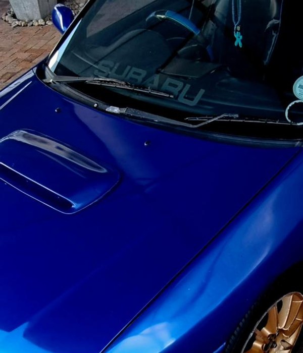 Subaru WRX exterior wax finish